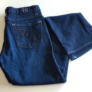 Rock & Republic women's blue denim jeans size 6 medium